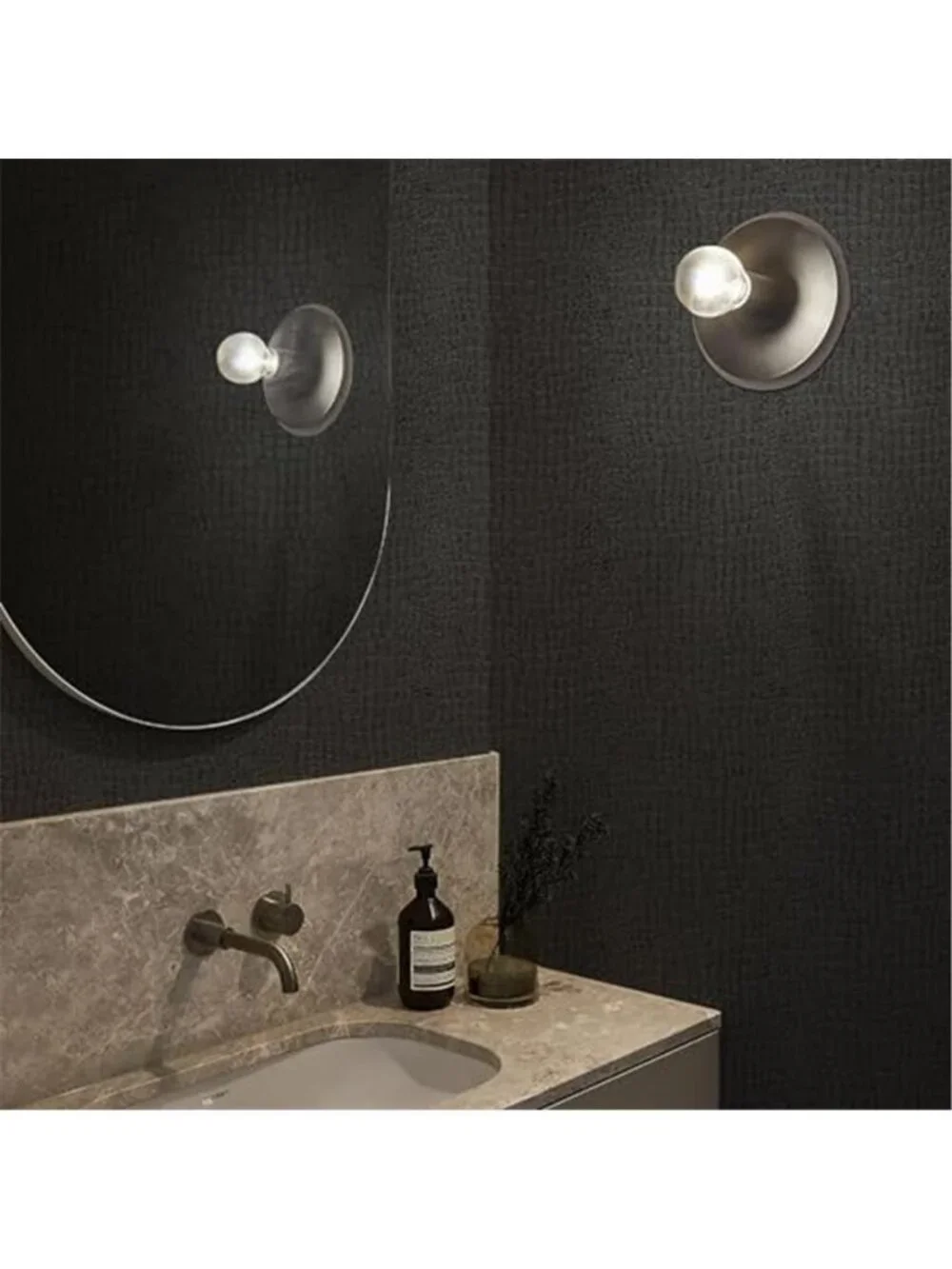 Black Peel Stick Wallpaper Crocodile Textured Vinyl Contact Paper Removable